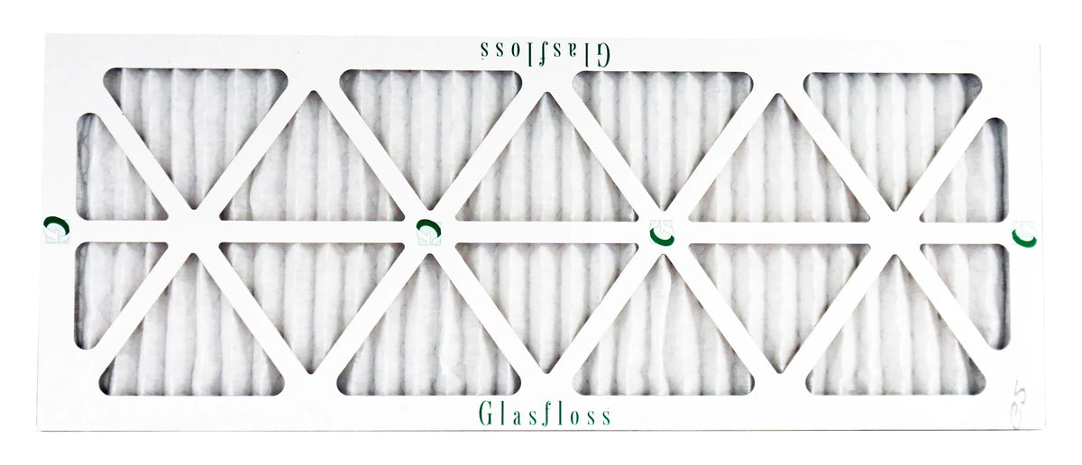 Glasfloss 12x30x1 - MERV 13 -Qty:6 - Furnace Air Filter - Made in USA (Actual Dimensions 11.5 x 29.5x7/8 inch)