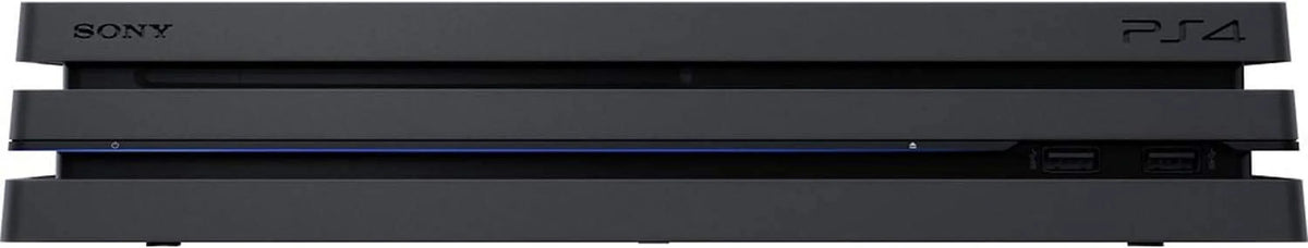 Pre-Owned Sony PlayStation 4 Pro 1TB Black Gaming Console With 2 Controller + Gaming Earbuds With Microphone BOLT AXTION Bundle