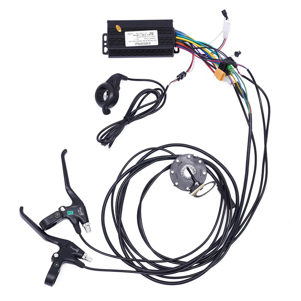 DENEST 27.5" E-Bike Front Wheel Hub Motor Electric Bicycle Motor Conversion Kit 500W 36V
