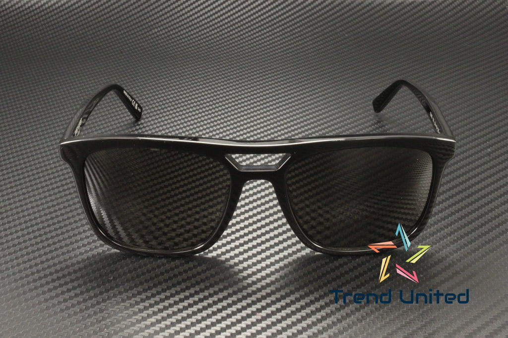 SAINT LAURENT SL 455 001 Rectangular Scarlet Acetate Black 56mm Men's Sunglasses