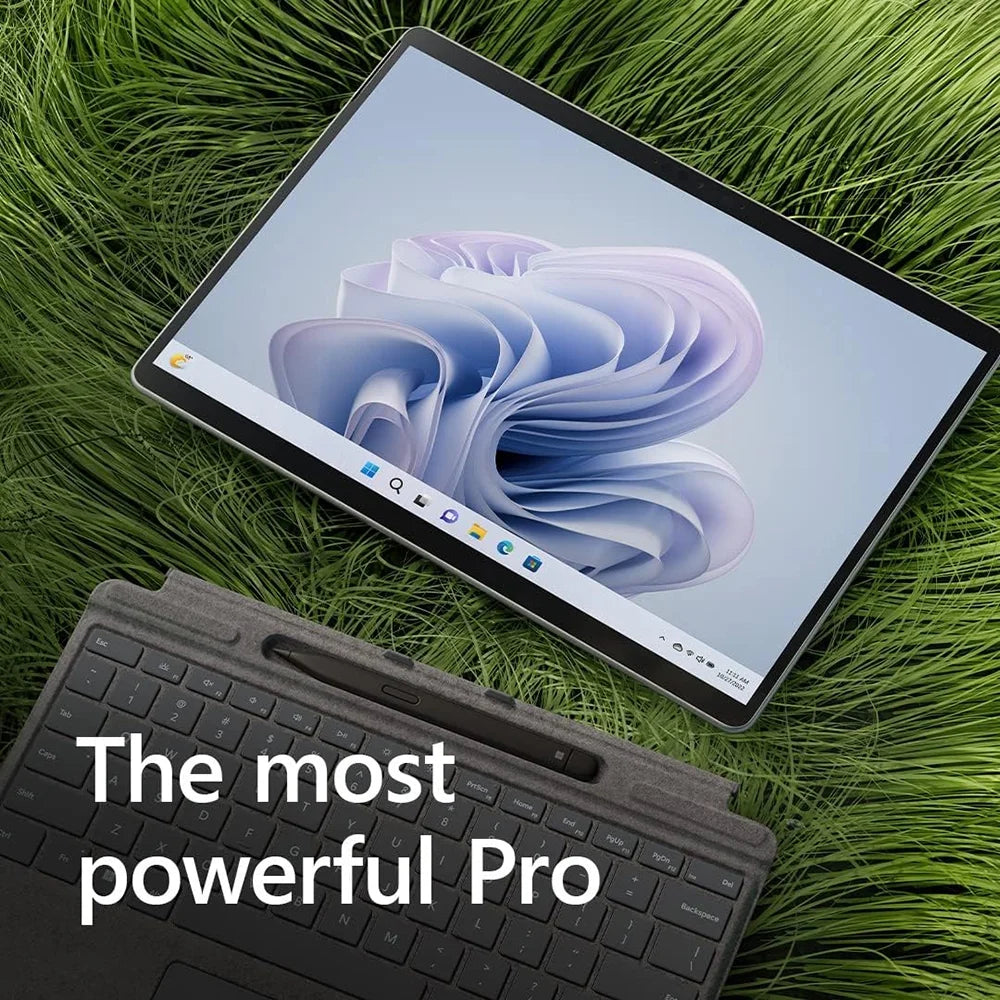 Microsoft Surface Pro 9 (2022), 13" 2-in-1 Tablet/Laptop, 5G Connectivity, Thin and Lightweight, Faster SQ3 Processor for Multi-Tasking, 8GB RAM, 128GB Storage with Windows 11, Platinum - (Open Box)