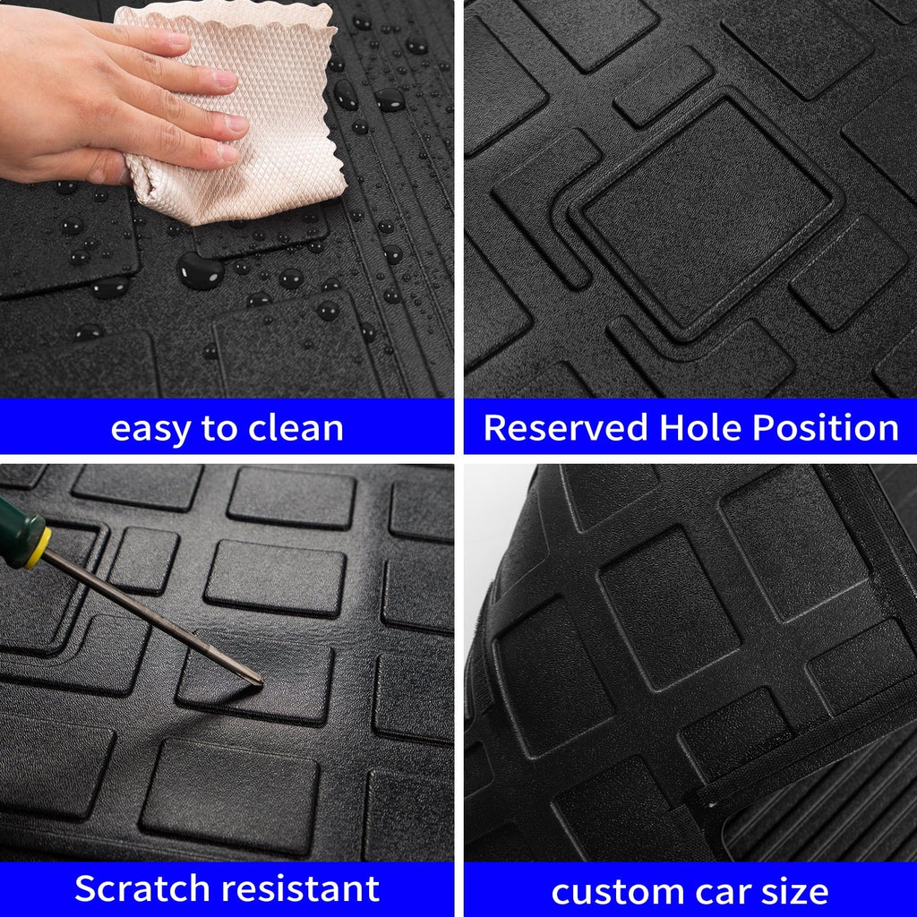 Fit 2019-2023 Jeep Cherokee Cargo Liner Trunk Mat Back Seat Cover Protector 2022 Jeep Cherokee Accessories