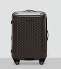 Kenneth Cole New York CHARCOAL 24 Inch Embossed Dot Hard Side Suitcase