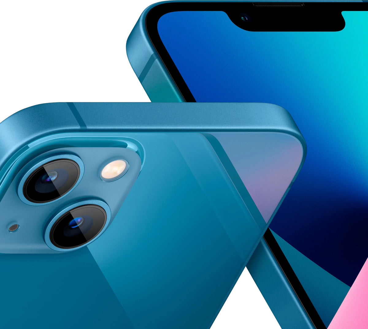 Ruby Apple iPhone 13 256GB Blue (Unlocked) - MLN13LL/A (Refurbished)