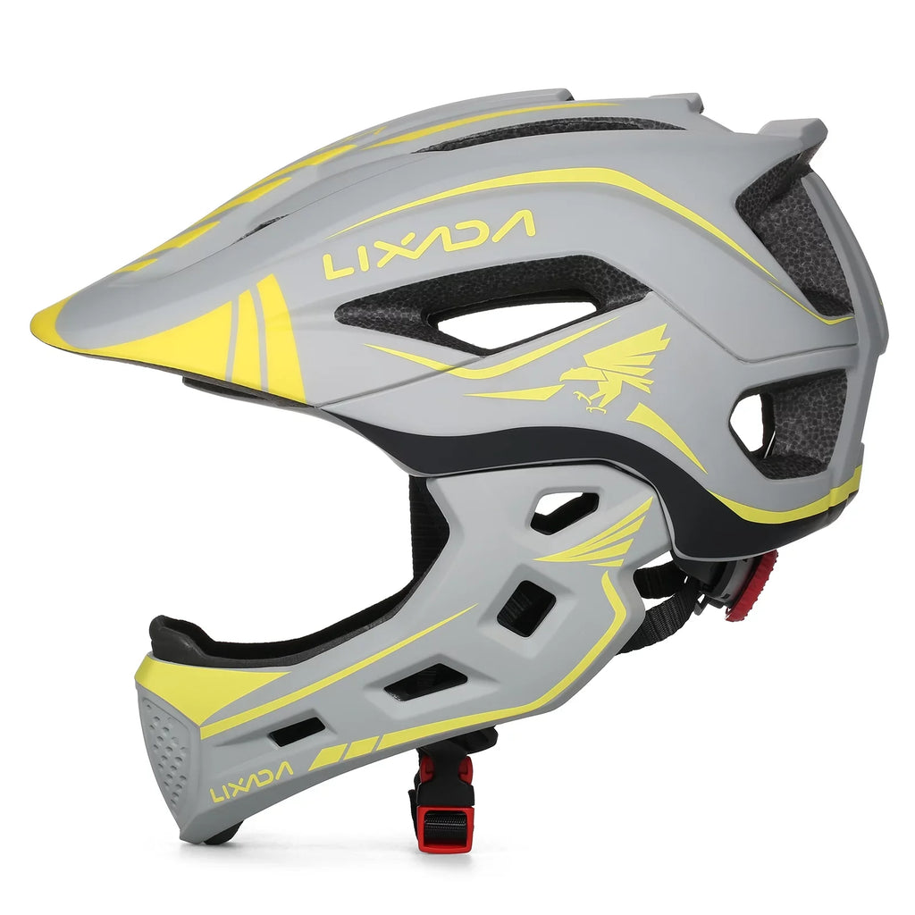 Lixada Kids Safety Bike Helmet Detachable Full Face and Half Face Helmet
