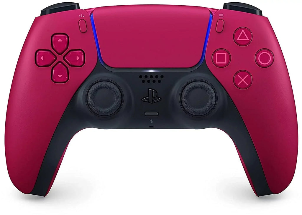 Sony Playstation 5 Disc Version (Sony PS5 Disc) with Cosmic Burgundy Extra Controller, Far Cry 6 and Microfiber Cleaning Cloth Bundle