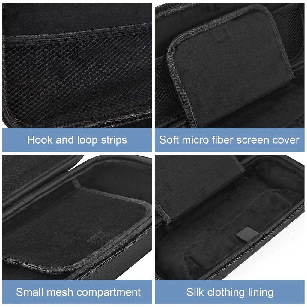 Uberwith Carrying Storage Case for PlayStation Portal,Portable Travel Case Fit for ps5 portal handheld Storage Game Consoles,EVA Portable PS Remote Streaming Console Pouch Carry Case Hard Shell