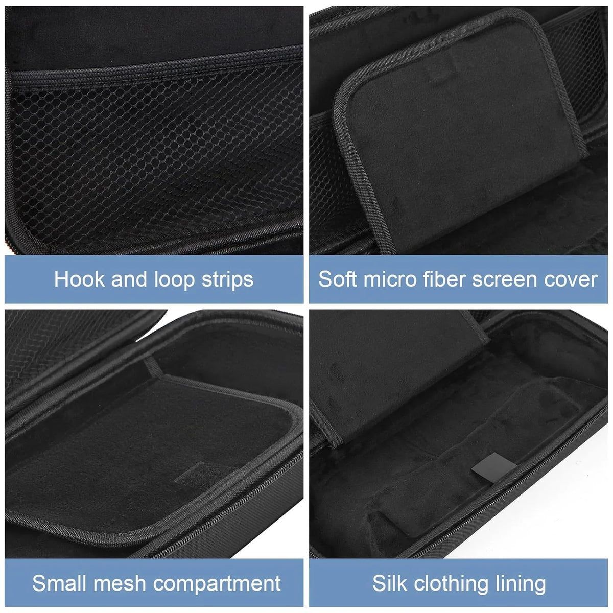 Uberwith Carrying Storage Case for PlayStation Portal,Portable Travel Case Fit for ps5 portal handheld Storage Game Consoles,EVA Portable PS Remote Streaming Console Pouch Carry Case Hard Shell