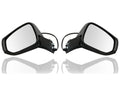 Door Mirror - Compatible/Replacement for '19-21 Toyota RAV4/Hybrid LE/North American Built - Non-Heated, Without Signal & Puddle Lamp & Blind Spot & Camera - Scarlet - Pair Set 879100R261, 879400R261