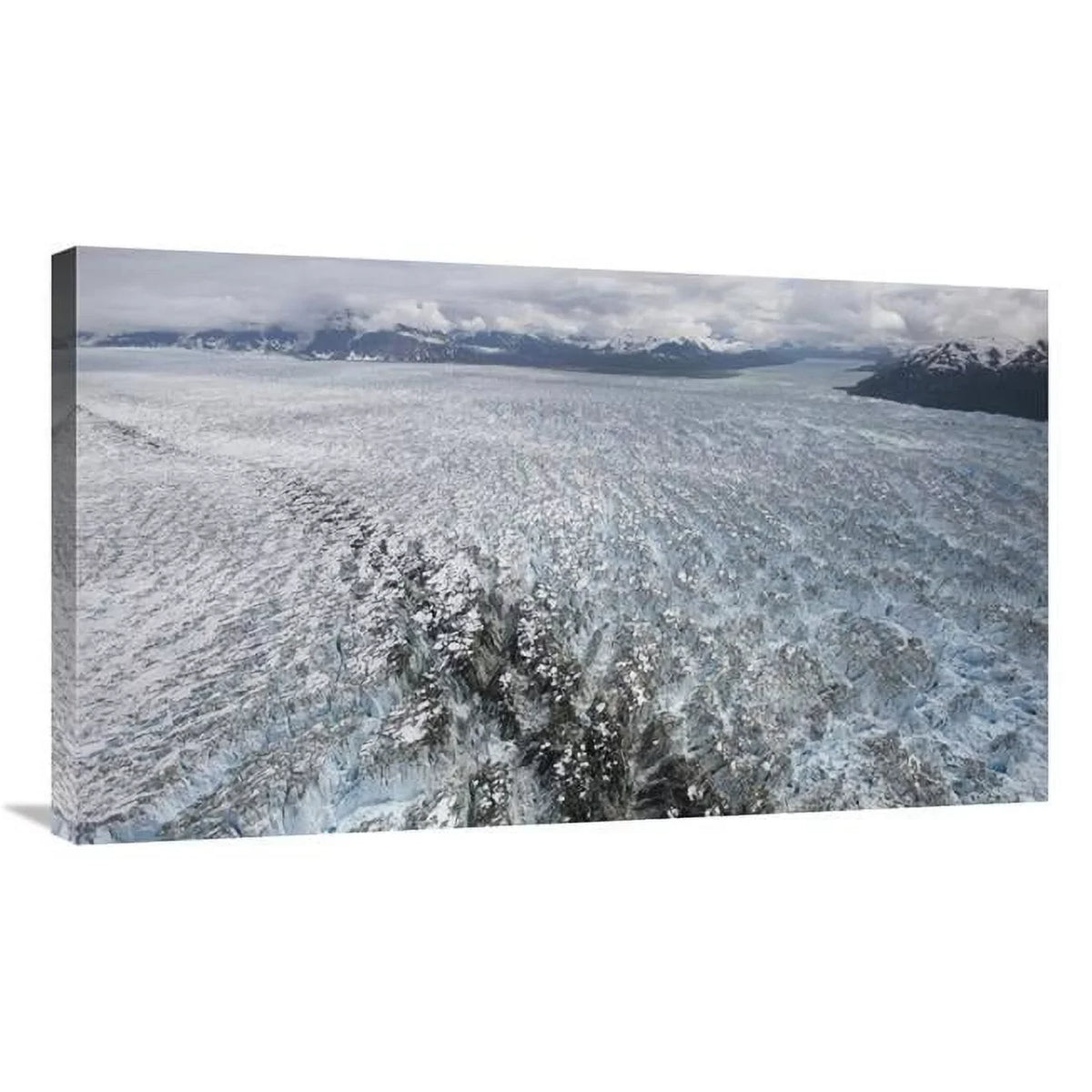 Global Gallery 36 in. Hubbard Glacier - Gilbert Point - Wrangell-St. Elias National Park - Alaska Art Print - Matthias Breiter