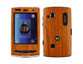 Skinomi Wood + Screen Protector for Sony Xperia X10 Mini Pro
