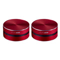 Wirelessly BT Speaker Bone Conduction Speakers Mini Portable Loud Stereo Sound Built-in Mic Sound Box Crimson