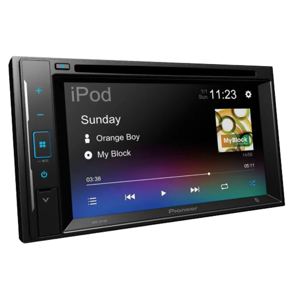 KIT2609 Bundle with Pioneer Multimedia DVD Car Stereo and Installation Kit - for 2013-2015 Nissan Titan Dimensions Radio / Bluetooth Touchscreen, Backup Camera, 2 Din Dash Kit