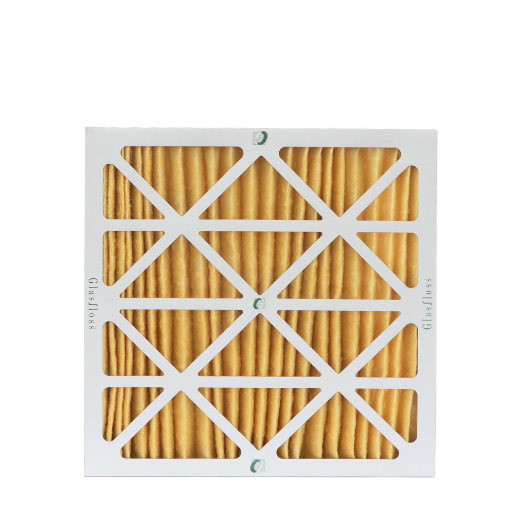 6 Pack of 14x14x1 MERV 11 Pleated Air Filters by Glasfloss. Actual Proportion 13-1/2 x 13-1/2 x 7/8