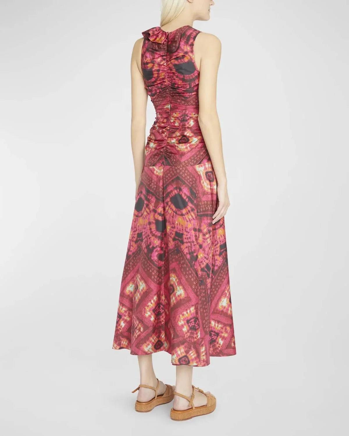 Female Ulla Johnson Black Tie, Party Proportion 6 Cocktail Gown Wild Rose