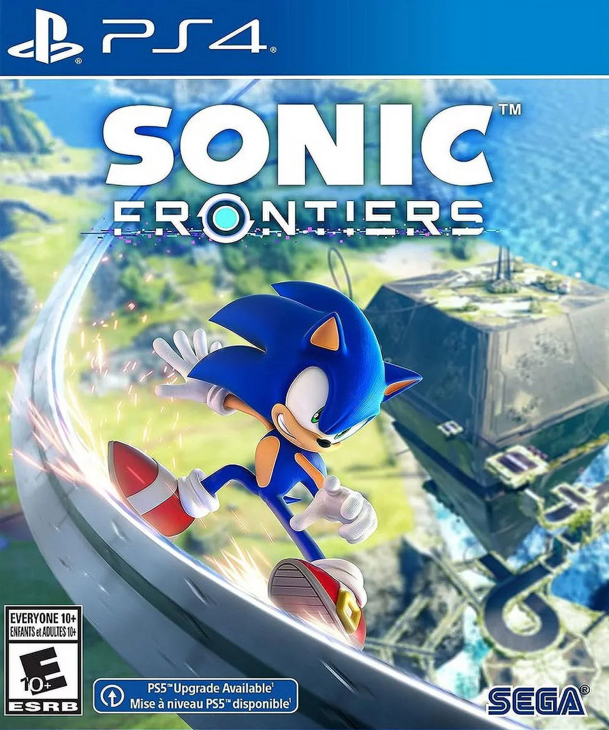 Burgundy Sonic Frontiers (Sony Playstation 4, 2022) (Refurbished)