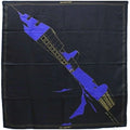 Pre-Owned Louis Vuitton Silk Scarf Muffler Black Girls (Good)