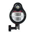 Sea frogs Flash lamp,Optic Cable Case With Optic Cable St-100- Waterproof Max. Waterproof Max. 100m/328ft 5600k With Optic 100m/328ft 5600k With Qisuo Dsfen
