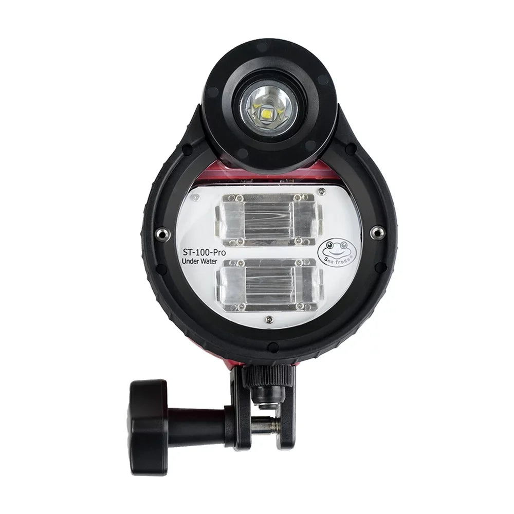 Sea frogs Flash lamp,Optic Cable Case With Optic Cable St-100- Waterproof Max. Waterproof Max. 100m/328ft 5600k With Optic 100m/328ft 5600k With Qisuo Dsfen