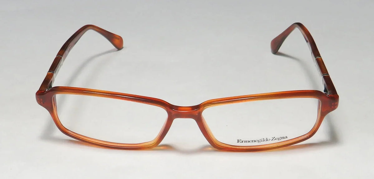 Ermenegildo Zegna VZ 3500 0711 Unisex Rectangle Reading Glasses Polycarbonate Lens