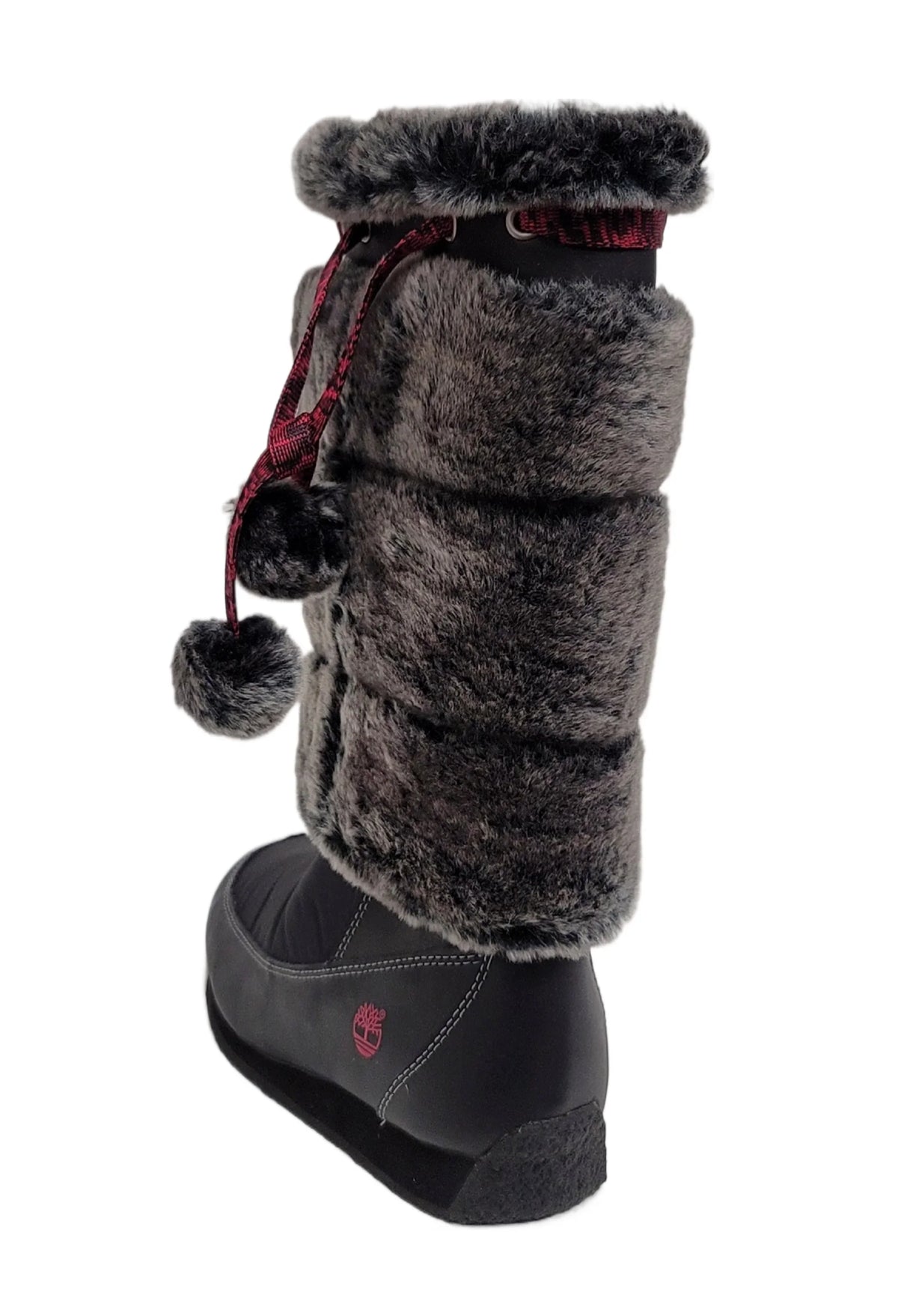 Timberland Junior Big Kid Winterberry Tall Fur Medium Boot Black 59994 Proportion 4.5 US