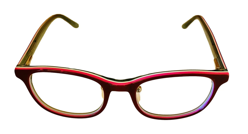 Hello Kitty Girls Crimson Soft Rectangle Plastic Eyewear Frame 285 45mm