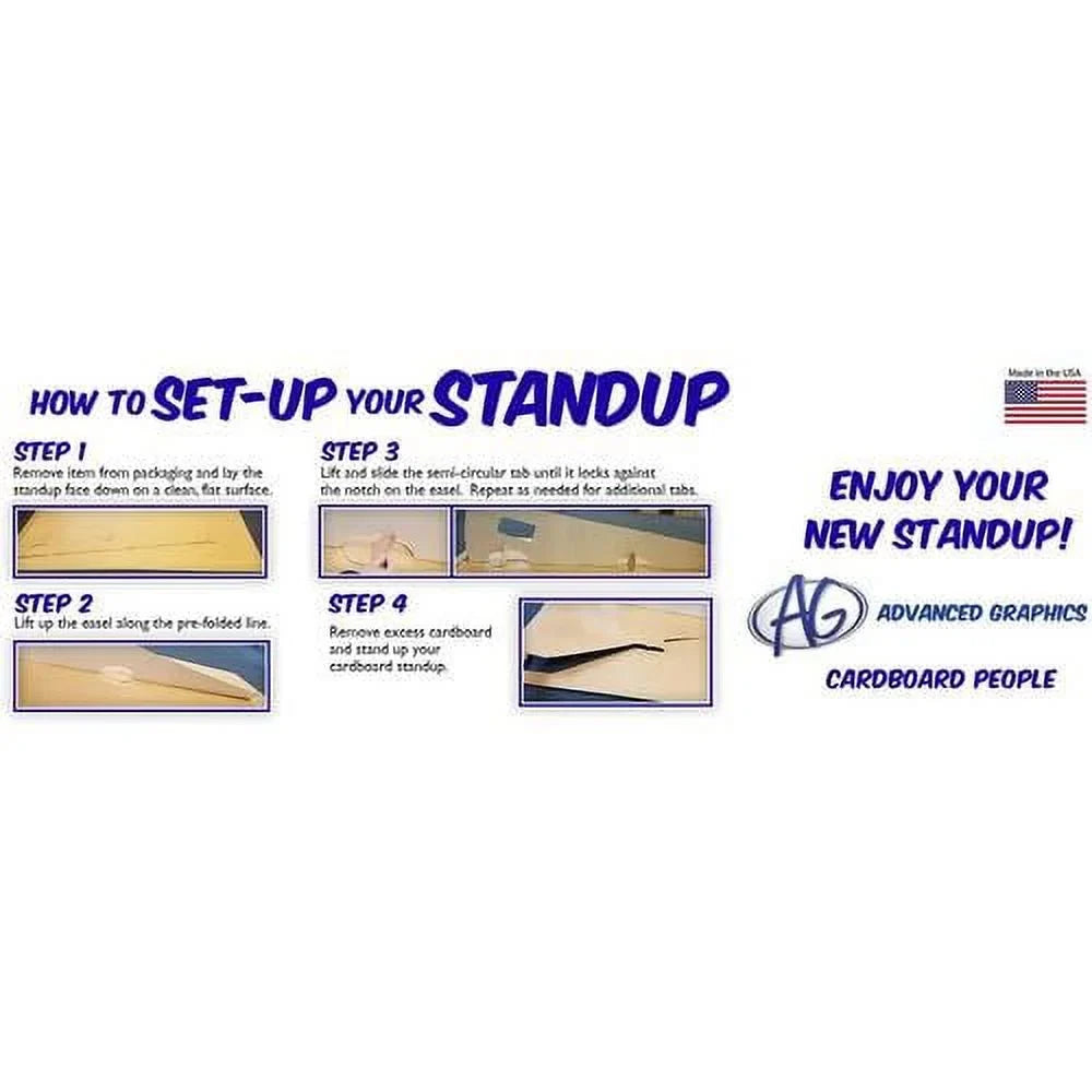 Downhill Skier Stand-In Life Fit Cardboard Cutout Standup