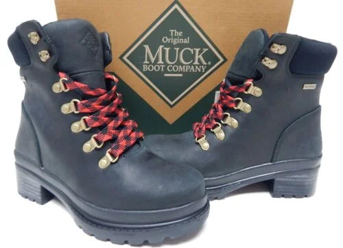 The Original Muck Boots Liberty Alpine Sz US 5 M EU 36 Girls WP Leather Boots