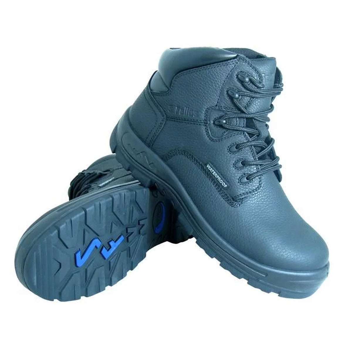 Men's Poseidon Comp Toe Waterproof 6 in. Hiker Work Boot Black - Proportion 11.5