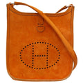 Pre-Owned Hermes Evelyn TPM Dobris Orange Shoulder Bag □ H Engraved 0069HERMES (Fair)