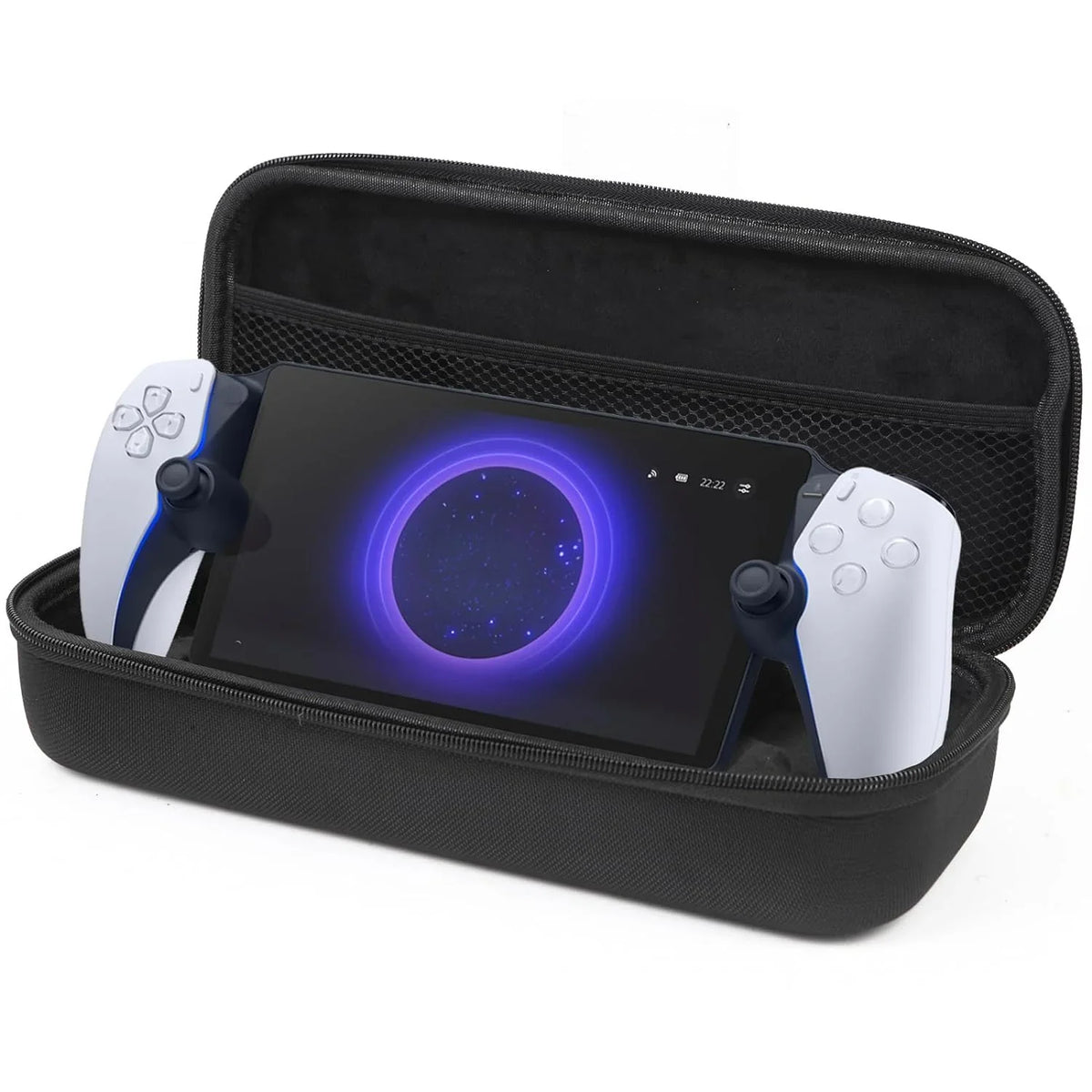 Uberwith Carrying Storage Case for PlayStation Portal,Portable Travel Case Fit for ps5 portal handheld Storage Game Consoles,EVA Portable PS Remote Streaming Console Pouch Carry Case Hard Shell