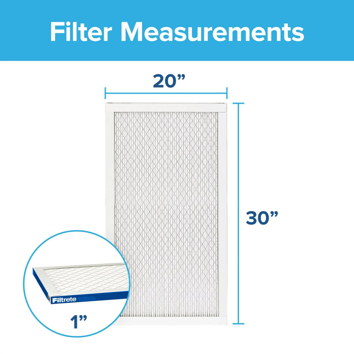 Filtrete by 3M, 20x30x1, Elite Allergen Crimson HVAC Furnace Air Filter, 2200 MPR, 1 Filter