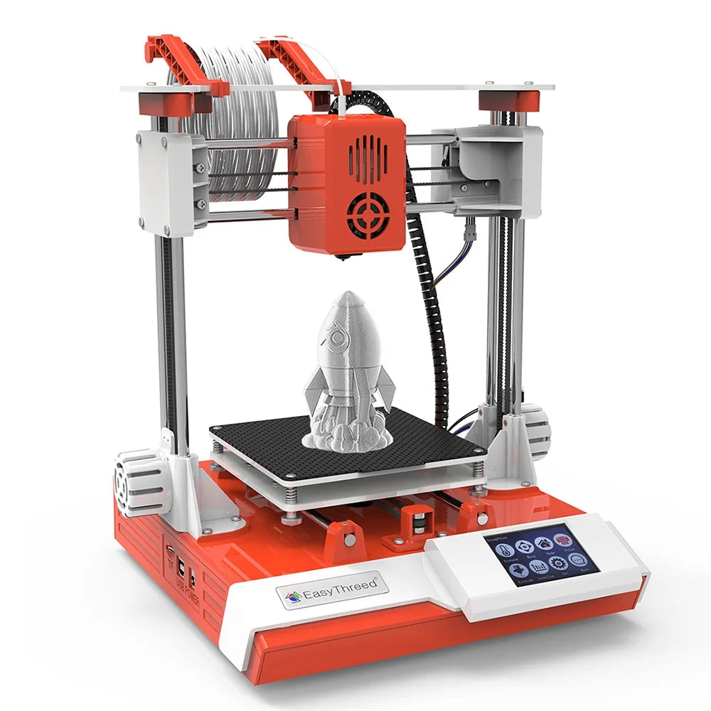 EasyThreed 3D printer,Print Dimensions Removable 3d Printer Dimensions Removable With 2.4'' With Tf Removable With 2.4'' Printer 100x100x100mm/4x4x4inches Print With 2.4'' With Printer Hine 100x100x100mm Mizuh