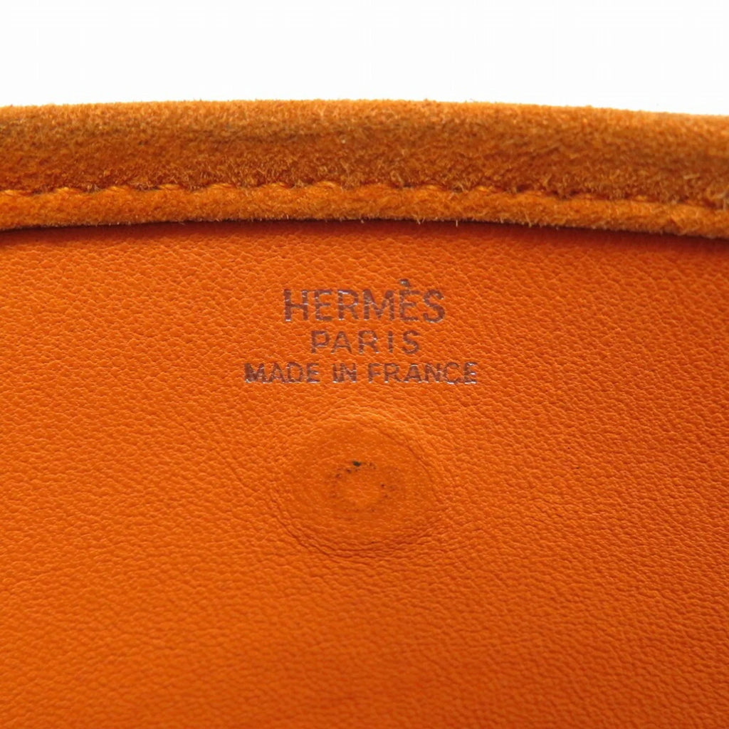 Pre-Owned Hermes Evelyn TPM Dobris Orange Shoulder Bag □ H Engraved 0069HERMES (Fair)