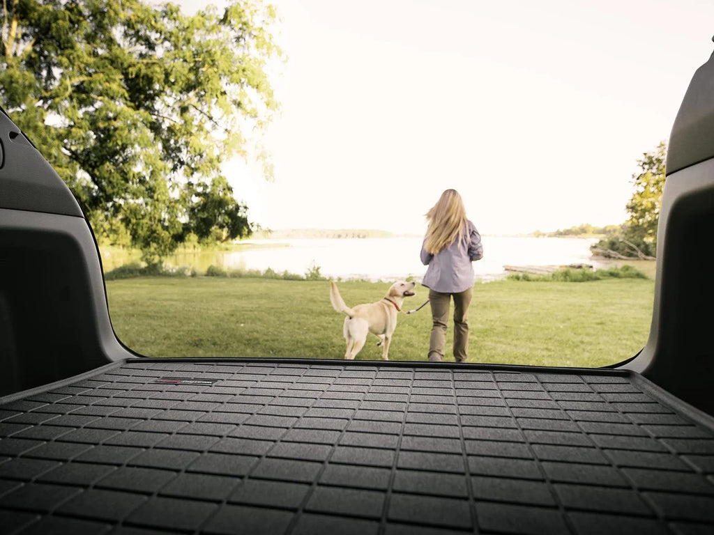 WeatherTech Cargo Trunk Liner compatible with 2007-2014 Toyota FJ Cruiser - Behind 2nd Row Seating, Black