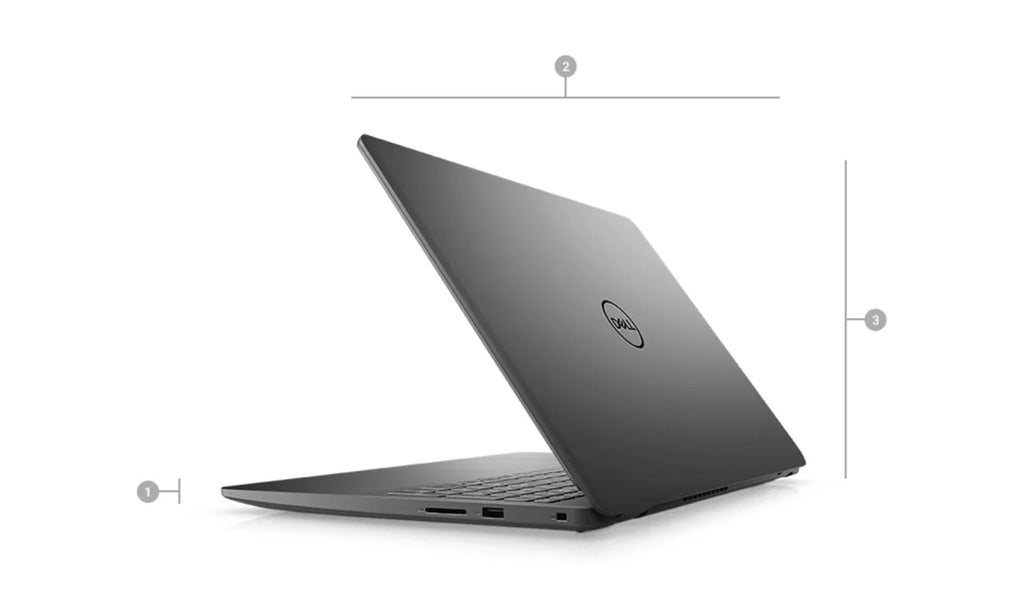 Burgundy Dell Vostro 3500 Laptop (2020) | 15.6" HD | Core i5 - 1TB HDD - 4GB RAM | Cores - 11th Gen CPU (Refurbished)
