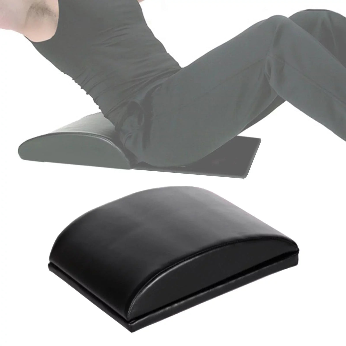 Foldable Ab Exercise Mat Abdominal Core Trainer Pad Back Support Situp Tailbone Sit up Cushion for Gym Training