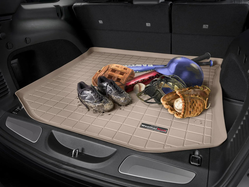 WeatherTech Cargo Trunk Liner compatible with BMW X3 28d, X3 28i, X3 35i - Behind 2nd Row Seating Tan