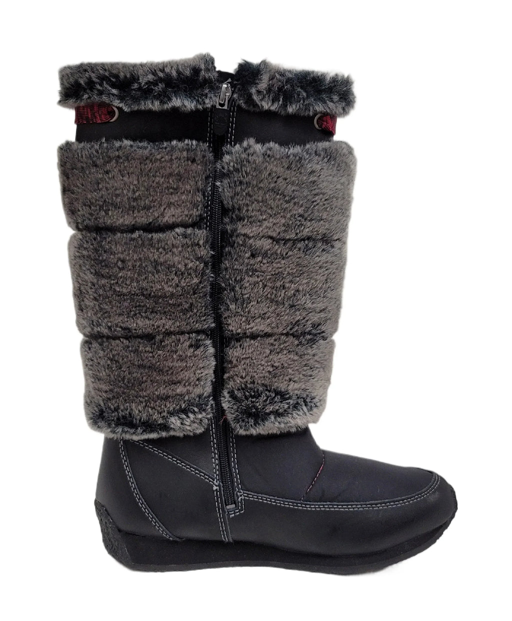 Timberland Junior Big Kid Winterberry Tall Fur Medium Boot Black 59994 Proportion 4.5 US