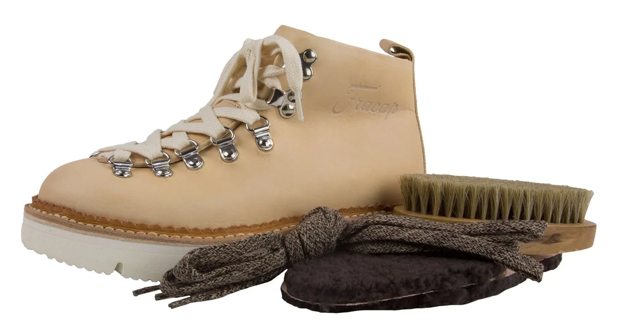 RONNIE FIEG X FRACAP LIMITED EDITION Girls Scarponcino Boots, Ivory, US 5