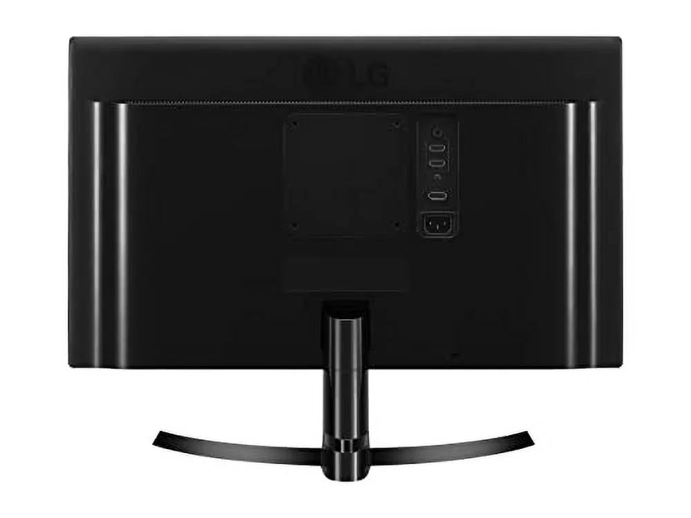 LG 24UD58-B Monitor 24" 4K Ultrafine (3840 x 2160) IPS Display, FreeSync, On-Screen Control, Screen Split 2.0, Game Mode, Black Stabilizer - Black