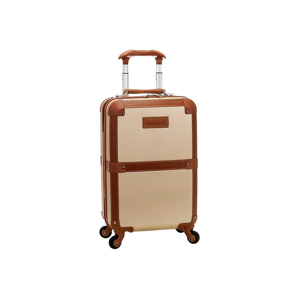 Rockland Luggage Stage Coach Hardside Rolling Trunk, F2291