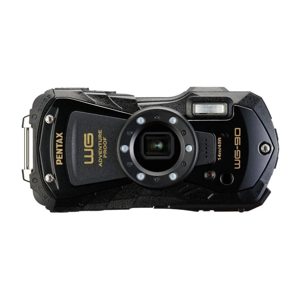 Ricoh Imaging PENTAX WG-90 All Weather Adventure Compact Camera with Tough Body Construction, Exceptional Image Quality and Underwater Shooting Mode (Black)