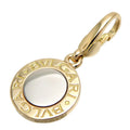 Pre-Owned BVLGARI Female and Men's Charm 750 Yellow Gold (Good)