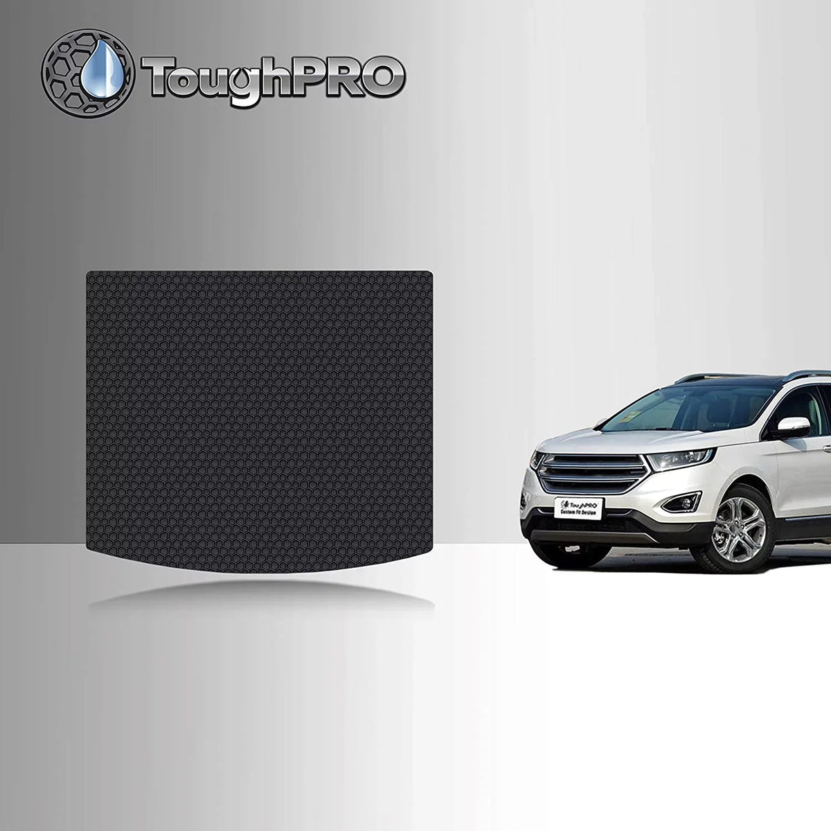 TOUGHPRO Cargo/Trunk Mat Accessories Compatible with Ford Edge - All Weather - Heavy Duty - (Made in USA) - 2022