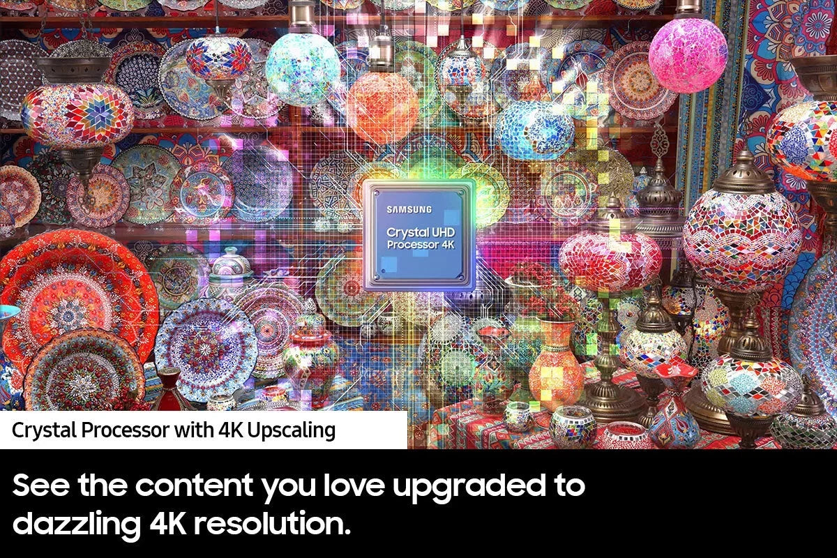 Ruby SAMSUNG 50" Class CU8000 Crystal UHD 4K Smart TV UN50CU8000FXZA (Refurbished)