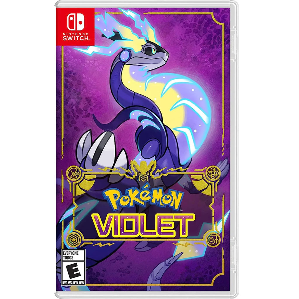 Pokémon Violet Game Disc and Upgraded Switch Pro Controller for Nintendo Switch/OLED/Lite, Wireless Switch Remote for PC/IOS/Android/Steam Blush