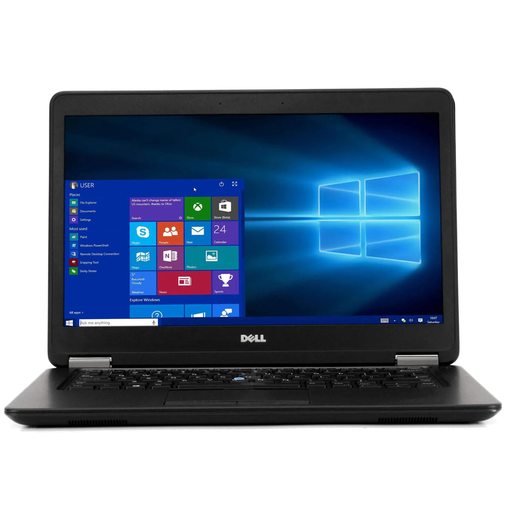 Used Dell Latitude E7450 Laptop B Grade Intel i5 Dual Core Gen 5 8GB RAM 256GB SSD Windows 10 Professional 64 Bit