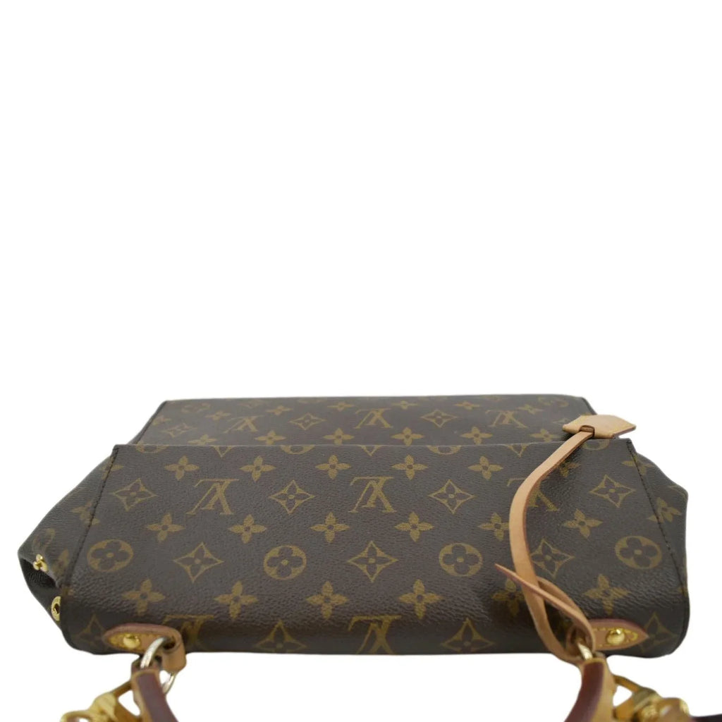 Pre-owned LOUIS VUITTON Cluny MM Monogram Canvas Shoulder Bag Brown