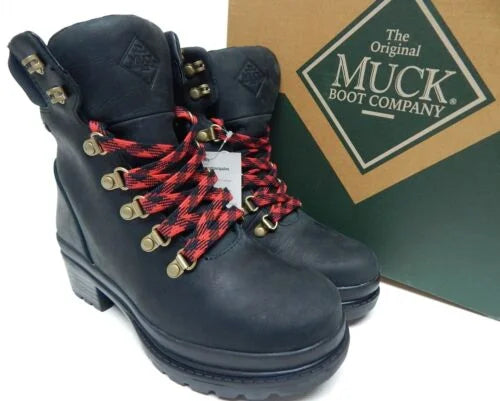 The Original Muck Boots Liberty Alpine Sz US 5 M EU 36 Girls WP Leather Boots